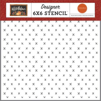Carta Bella Hello Autumn Stencil - Pumpkin Spice